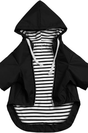 Waterproof Raincoat with Zip Closure