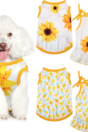 Cute Dress + Breathable T-Shirt Set