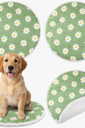 4-piece washable pet mat set