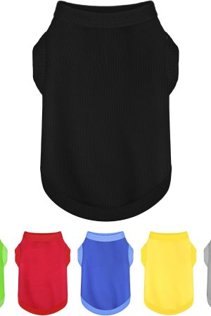 Solid Tank Top for Small Medium Dogs